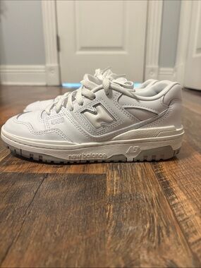 New Balance Kids White 550 Low-Top Sneakers
